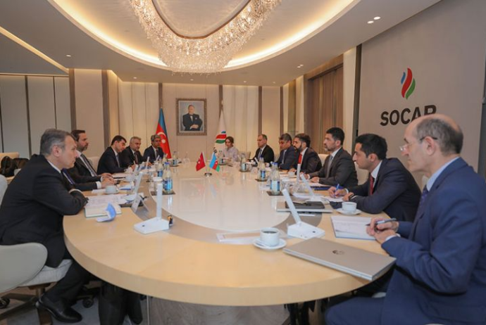 SOCAR-ın prezidenti Türkiyənin energetika və təbii sərvətlər nazirinin müavinilə - GÖRÜŞÜB | FED.az