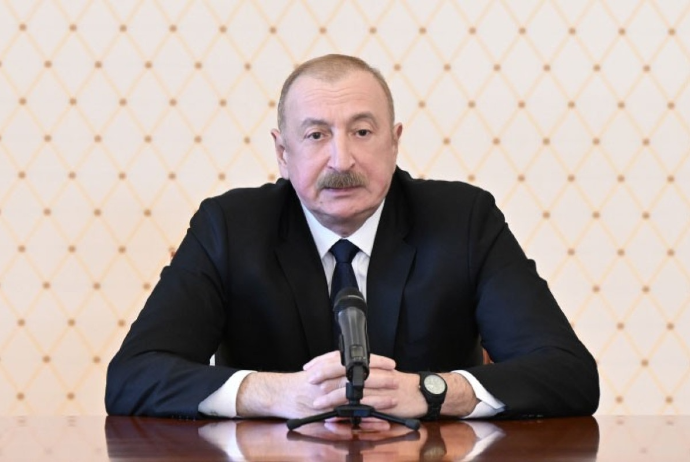 İlham Əliyev: "Azərbaycan tərəfinə İran rəsmiləri tərəfindən izahat verilməlidir, üzr istənilməlidir"