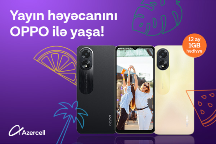 "Azercell" запустил новую кампанию со смартфонами OPPO! | FED.az