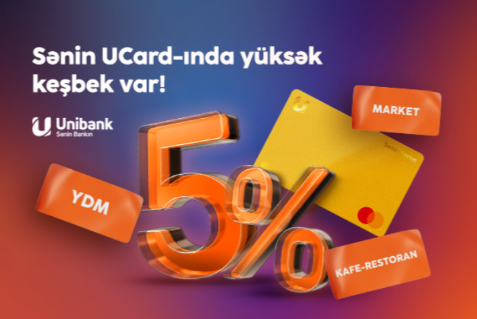 "Unibank" müştəriləri 2022-ci ildə 4,5 milyon manat - KEŞBEK QAZANIB | FED.az