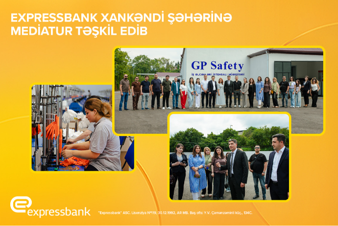 Expressbank Xankəndi şəhərinə mediatur - TƏŞKİL EDİB | FED.az