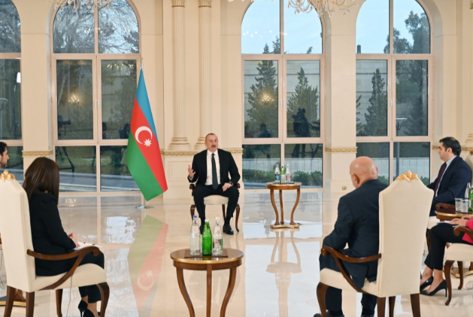 Prezident İlham Əliyev yerli televiziya kanallarına müsahibə verib - TAM MƏTN | FED.az