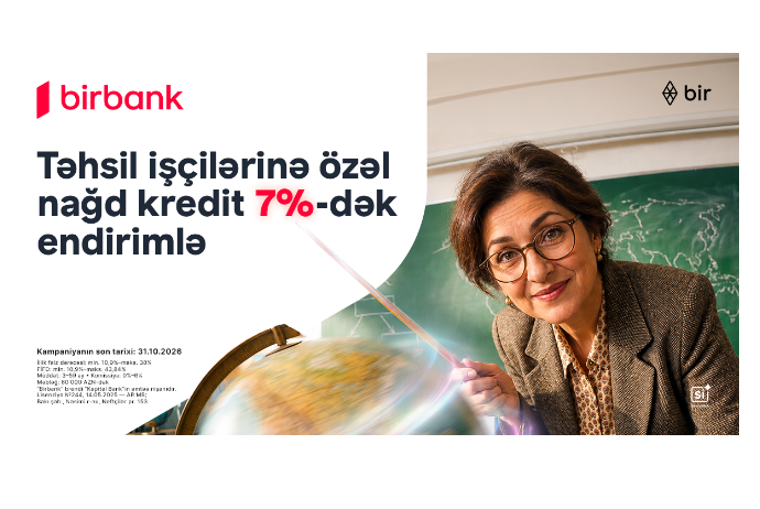 Təhsil işçilərinə nağd pul kreditində - 7%-DƏK ENDİRİN | FED.az