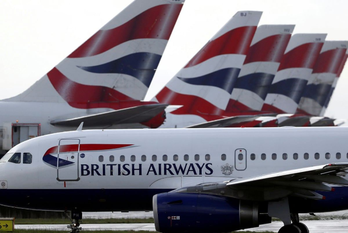 "British Airways" 10 mindən çox reysi - LƏĞV EDİB | FED.az