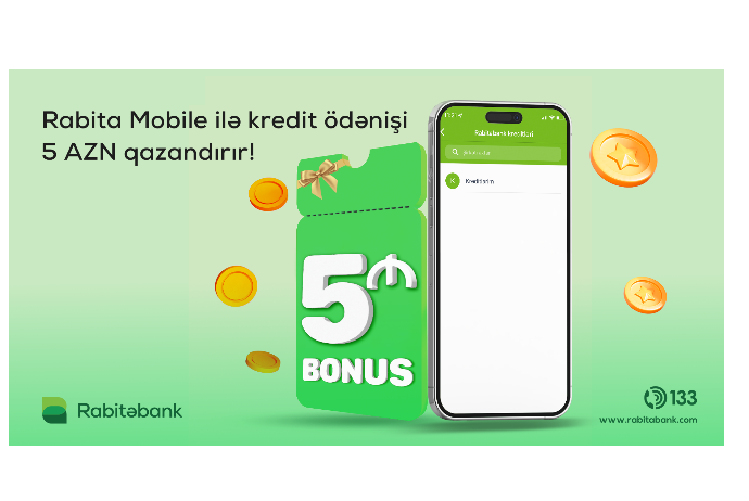 "Rabita Mobile" ilə kredit ödənişləri - 5 AZN BONUS QAZANDIRIR! | FED.az