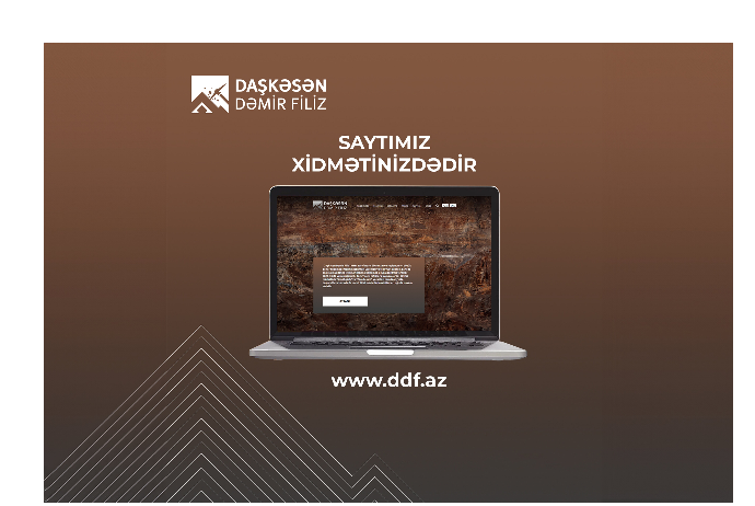 Запущен официальный сайт дочерней компании «AzerGold» - «Daşkəsən Dəmir Filiz» | FED.az