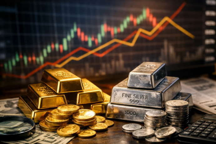 Qızıl və gümüş yenidən bahalaşdı - YENİ QİYMƏTLƏR | FED.az