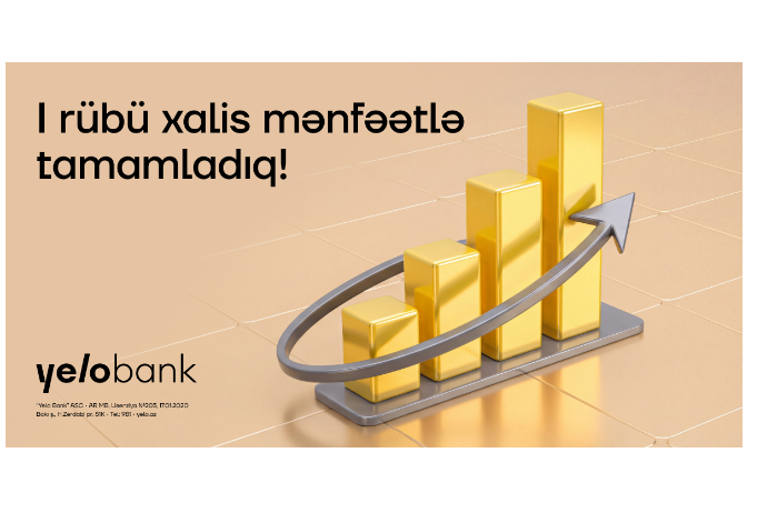 Yelo Bank ilk rübdə faiz gəlirlərini - 25% ARTIRIB | FED.az