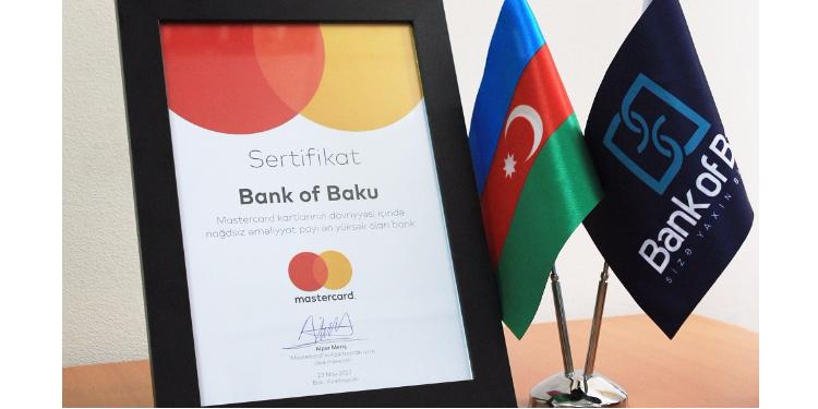 "Bank of Baku" nağdsız əməliyyat sayına görə lider bank oldu | FED.az