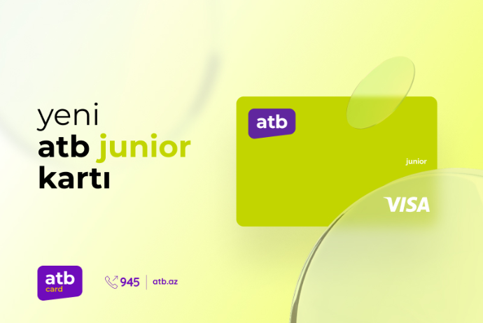 Azer Turk Bank представляет карту для детей atb Junior | FED.az