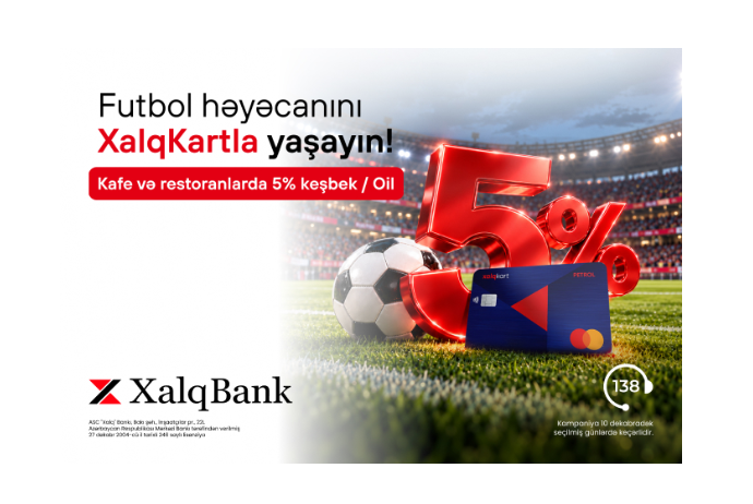 Больше футбола — больше выгоды с XalqKart! | FED.az