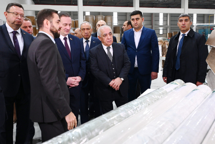 Əli Əsədov və Aleksandr Turçin Ağdamda bir sıra şirkətlərin fəaliyyəti ilə tanış olublar | FED.az
