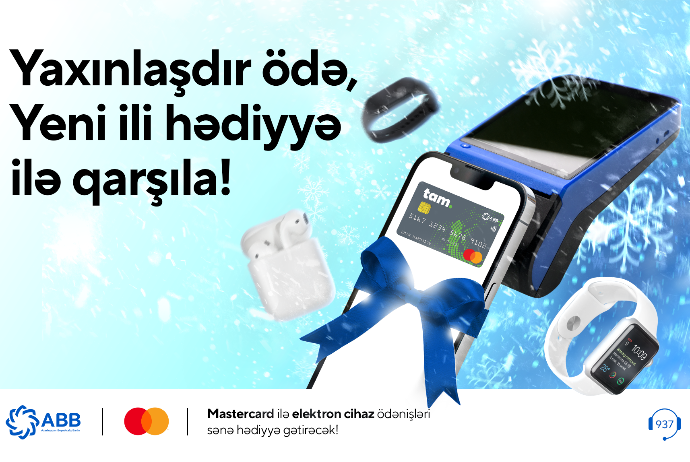 ABB-nin Mastercard kartları ilə təmassız  ödənişlər apar, hədiyyələr qazan! | FED.az