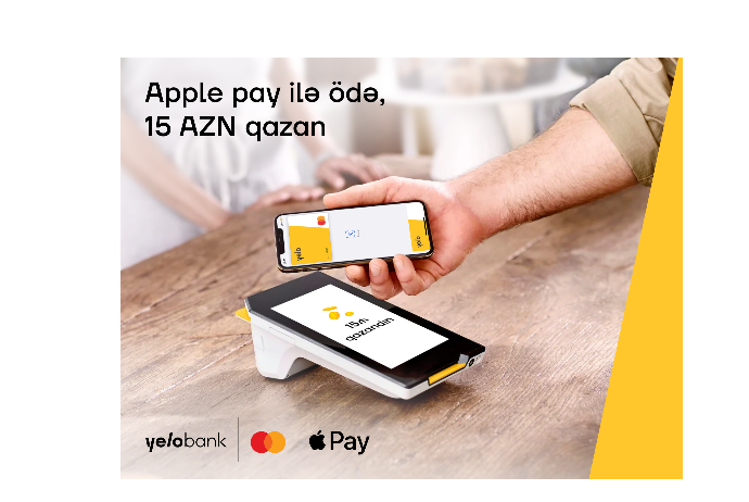 Yelo Mastercard kartı ilə Apple Pay ödənişlərində - 15 AZN QAZAN! | FED.az