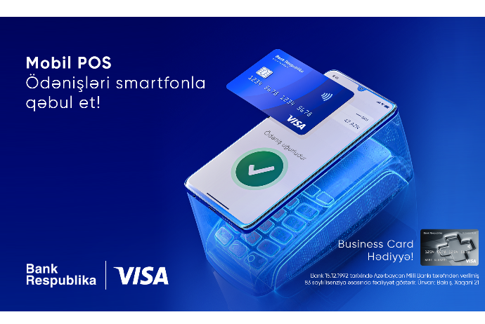 Банк Республика в партнерстве с Visa запустили новую услугу «Mobil POS»! | FED.az