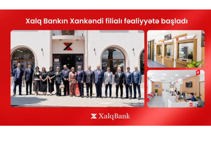 Xalq Bankın Xankəndi filialı - FƏALİYYƏTƏ BAŞLADI | FED.az