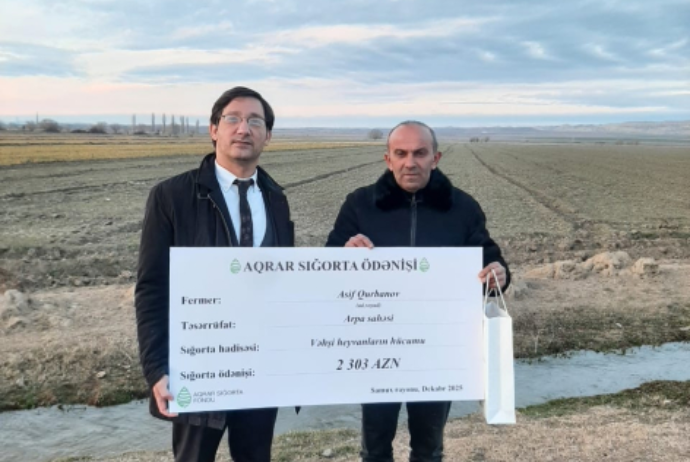 Aqrar Sığorta Fondu Şəmkir və Samuxda sığorta ödənişləri edib | FED.az