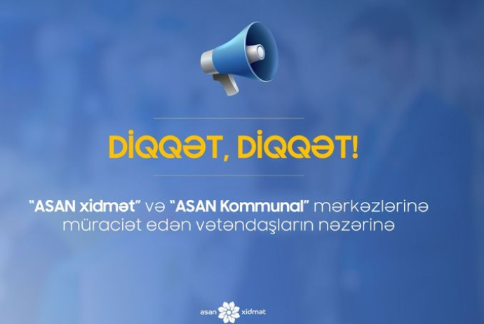 “ASAN xidmət” xüsusi karantin rejimi ilə bağlı həftəsonları  - İŞLƏMƏYƏCƏK | FED.az