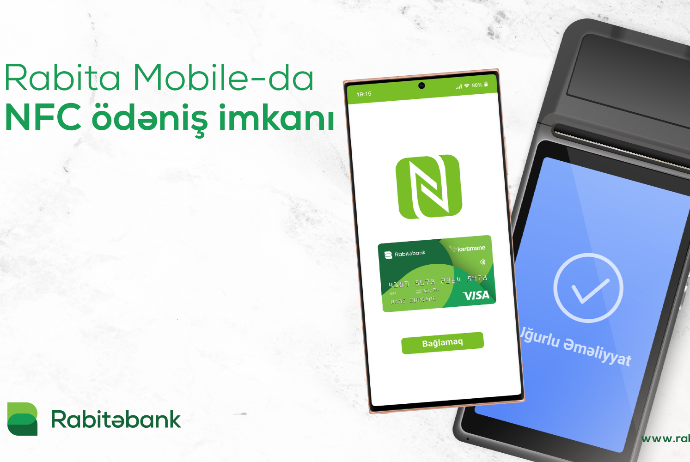 NFC ödənişləri artıq - "RABİTƏBANK"DA! | FED.az