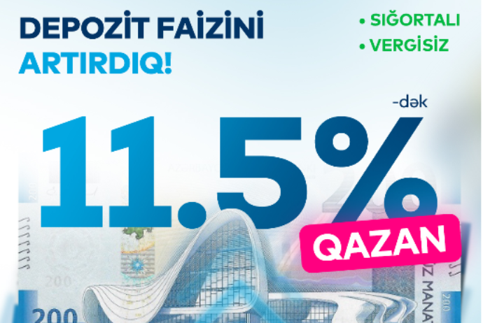 “Bank of Baku”da əmanət faizi yüksəldi - 11.5 %-DƏK OLDU | FED.az