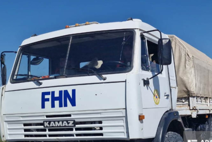 FHN-in 10 avtomobili və 50 nəfərlik heyəti Xankəndiyə yola düşüb | FED.az