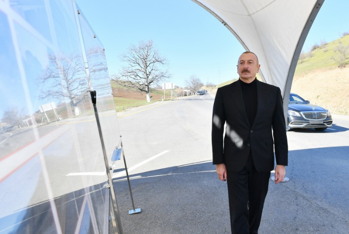 Prezident Daşaltıya gedib, tunellərin tikintisi ilə - TANIŞ OLUB - FOTO | FED.az