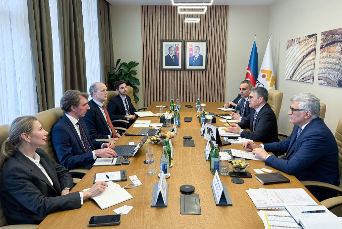 Закир Ибрагимов встретился с вице-президентом Wood Mackenzie | FED.az