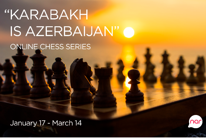 “Nar” "Karabakh is Azerbaijan" beynəlxalq onlayn şahmat seriyasına - Dəstək Olub | FED.az