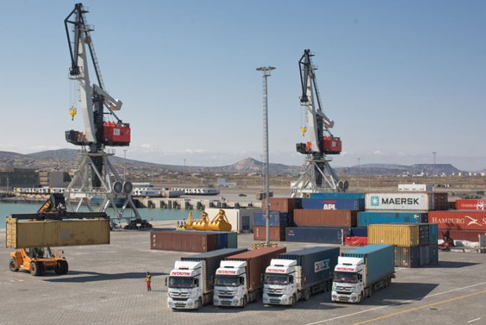 “Bakı Beynəlxalq Dəniz Ticarət Limanı”nın TIR daşıması - AZALIB | FED.az