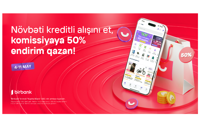 Umico kredit xətti ilə alış-verişə - 50% KOMİSSİYA ENDİRİMİ | FED.az