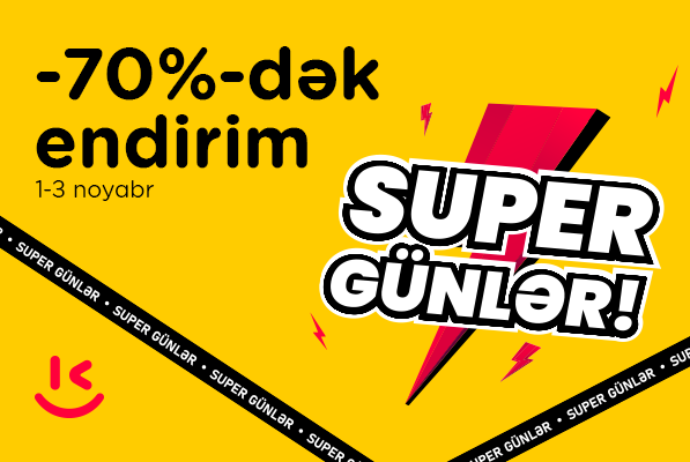  “Kontakt”ın “Super günlər”ində -70%-dək endirim olacaq – YALNIZ 3 GÜN | FED.az