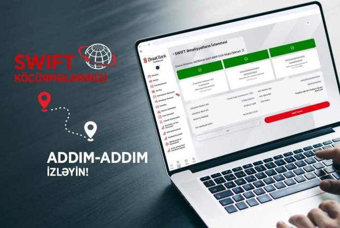 Ziraat Bank Azərbaycanda beynəlxalq köçürmələri - İZLƏMƏ İMKANI | FED.az