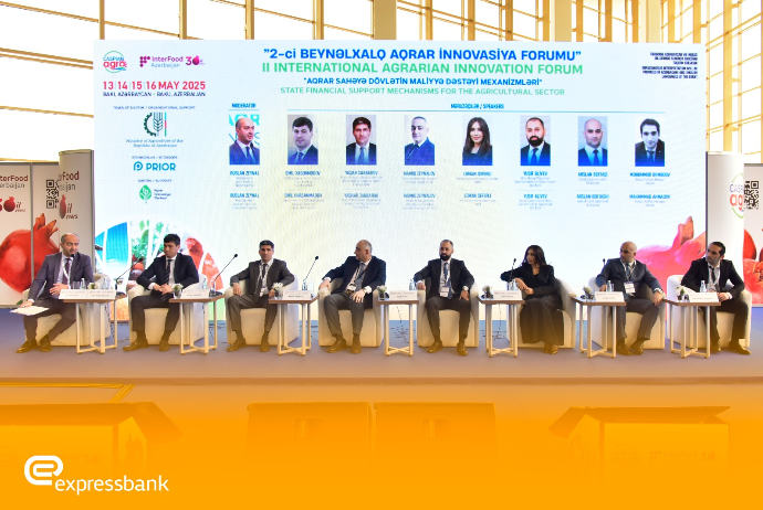 Expressbank II Beynəlxalq Aqrar İnnovasiyalar Forumunda - İŞTİRAK EDİB | FED.az