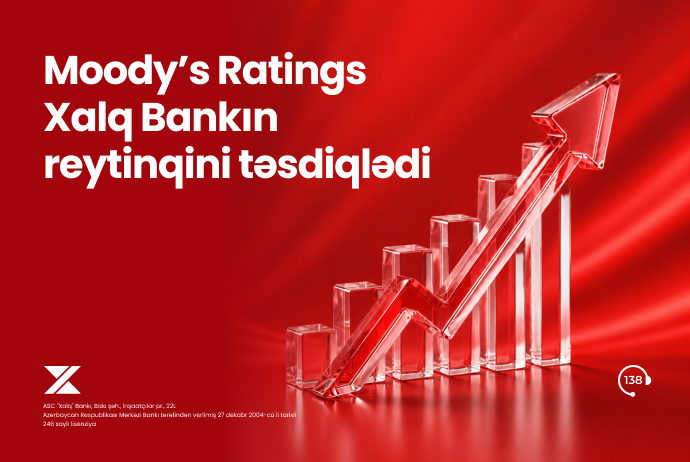 Moody’s Ratings Xalq Bankın 2025-ci il üzrə reytinqini - TƏSDİQLƏDİ | FED.az