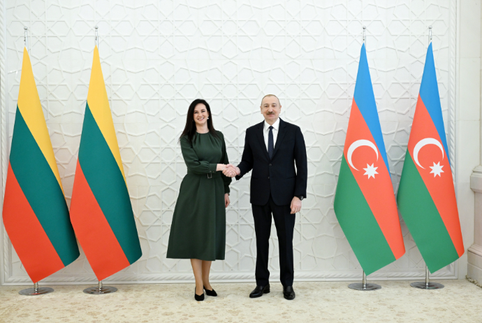 İlham Əliyev Litvanın Baş nazirini qəbul edib - FOTOLAR | FED.az