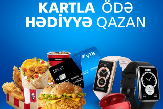 "VTB (Azərbaycan)" KFC ilə birlikdə - Huawei-dən Cihazlar Bağışlayırlar | FED.az