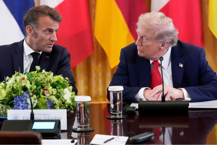 Tramp Makronu fransız şərablarına 200% rüsum tətbiq etməklə hədələyib | FED.az