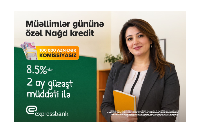 Təhsil işçilərinə min. 0% komissiya ilə - 100 000 AZN-DƏK KREDİT | FED.az