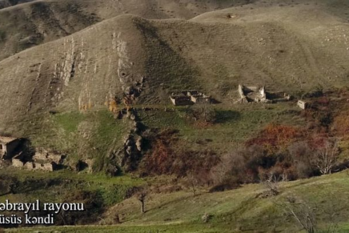 Cəbrayılın Nüsüs kəndindən görüntülər - VİDEO | FED.az