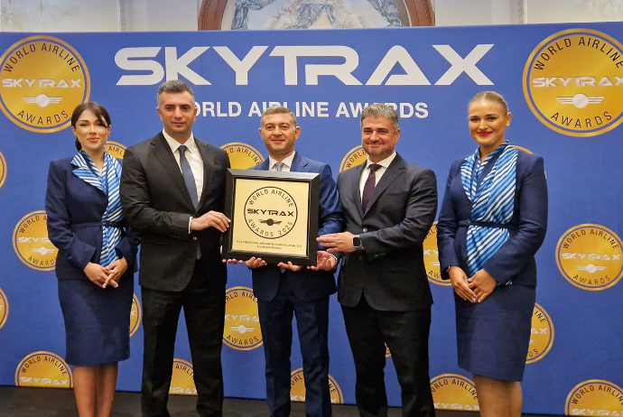 Azerbaijan Airlines признана лучшей региональной авиакомпанией Центральной Азии и СНГ на World Airline Awards 2026 | FED.az