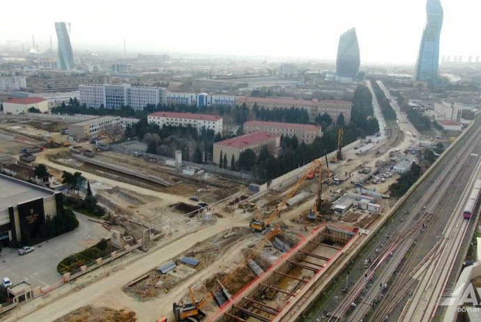 Bakıda yeni avtomobil yolu bu ərazidə layihələndirildi - FOTOLAR | FED.az