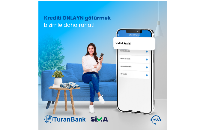 "TuranBank"dan onlayn kredit götürmək - SİMA İLƏ DAHA RAHAT | FED.az