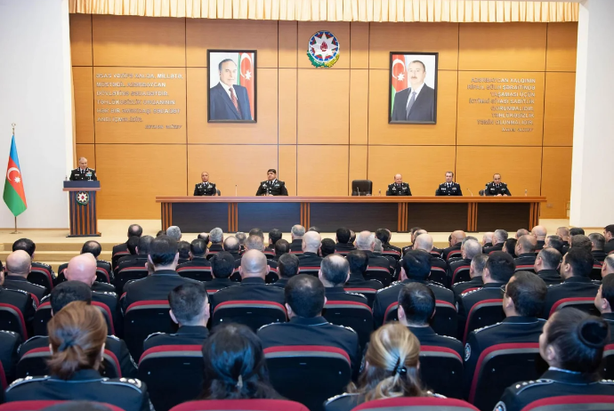 В СГБ состоялось мероприятие по случаю дня профессионального праздника сотрудников органов безопасности Азербайджана | FED.az