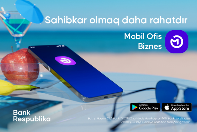 Bank Respublika biznes müştəriləri üçün “Mobil Ofis Biznes” tətbiqini - YENİLƏDİ! | FED.az