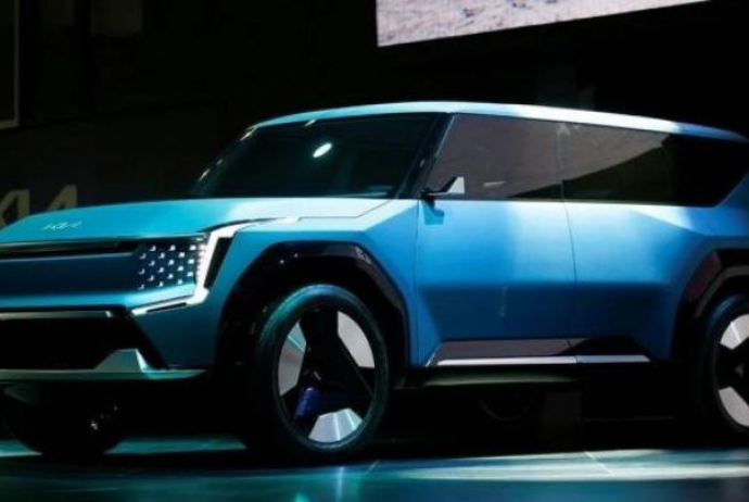 Kia yeni "SUV EV9" elektromobilini - TƏQDİM EDİB | FED.az