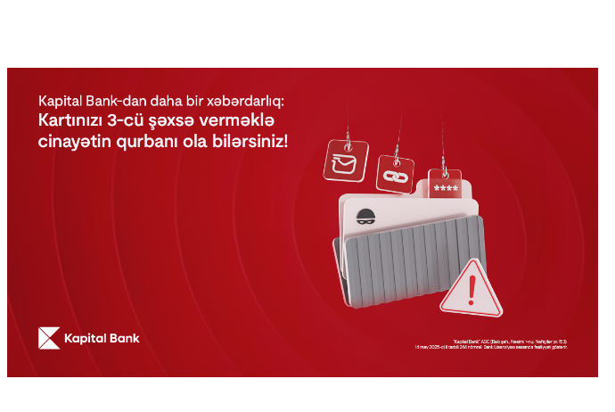 Kartınızı heç kimə verməyin: Pulunuzu itirə, cinayətin qurbanı ola bilərsiniz | FED.az