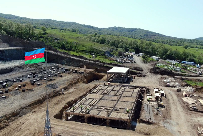 Laçında yeni yarımstansiya inşa edilir - FOTO - VİDEO | FED.az