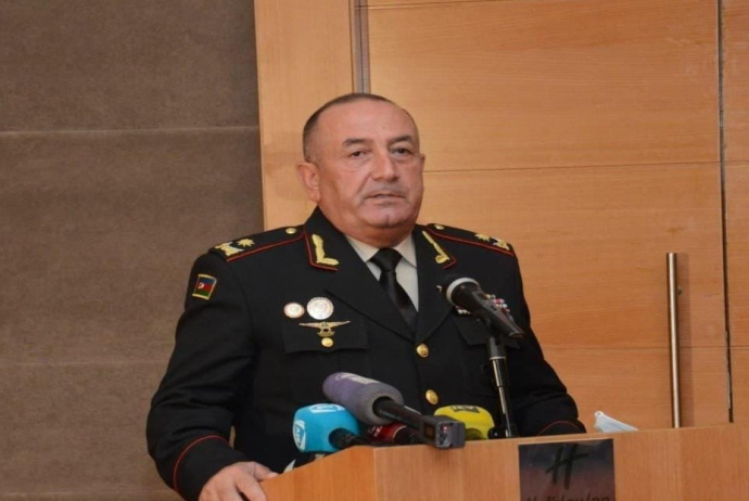 General-mayor Bəkir Orucov - SAXLANILILB | FED.az