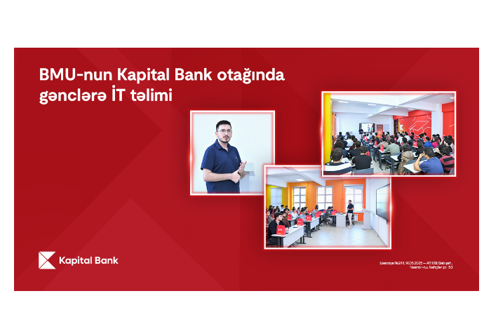 Поддержка образования и личностного развития студентов Бакинского Инженерного Университета от Kapital Bank | FED.az