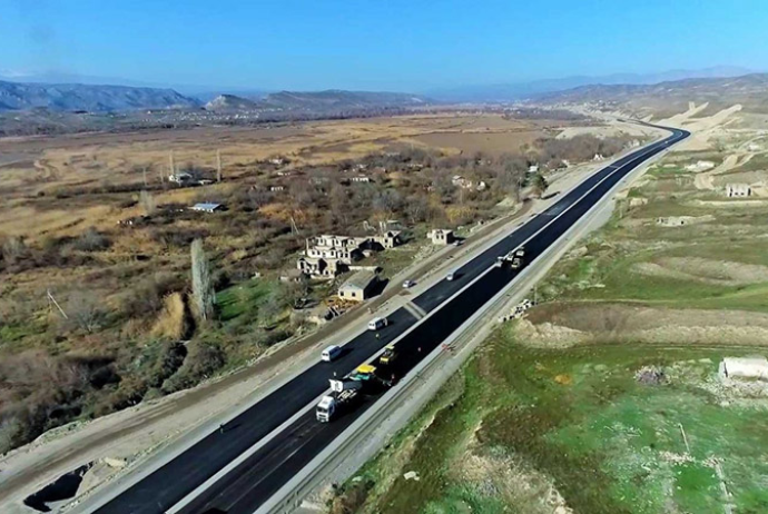 Xudafərin-Qubadlı-Laçın yolunun asfaltlanmasına başlanılıb - FOTO | FED.az